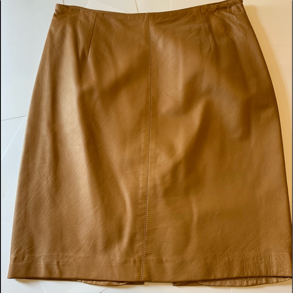 Like new leather skirt